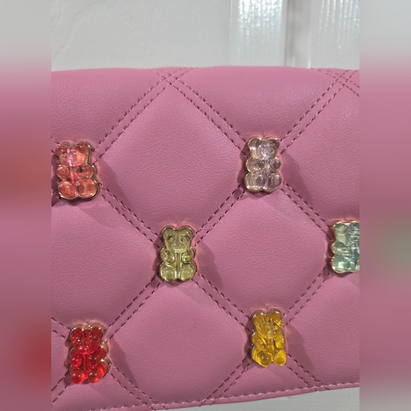 NWT Betsey Johnson Gummy Bear Crossbody Shoulder Bag - Pink - PRICE FIRM - Picture 4 of 8